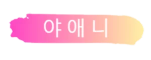 야애니 로고